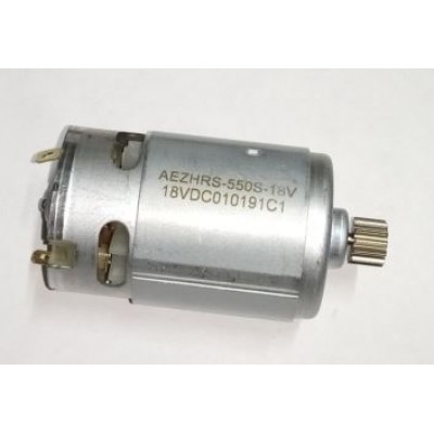 Двигатель 18,0V-550S 75х37,5х9,8х3мм, Z=12  c ответной шестерней,для Интерскол  AEZ