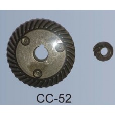 Коническая пара 65х14х37z + 19х9х9z усиленная для УШМ 150,180,230 (карась) AEZ