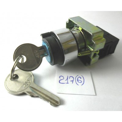 Выключатель выкл/вкл под ключ №217(6)  AEZ