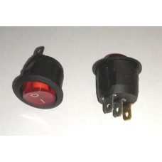 Выключатель №223(5) 2 положения,с красной лампой  AEZ