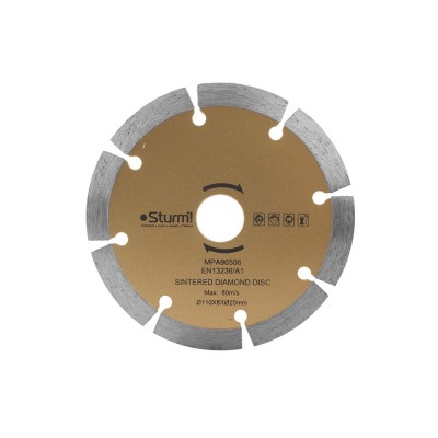 Алмазный диск,110мм, сегментный, совместим с: TC9811 