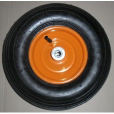 Колесо д/т сад. PR5206 13х350х6 95мм тачки модель  WB5206 оранжевое									.