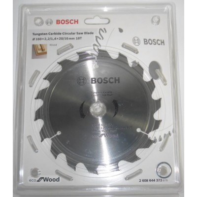 Пильный диск Bosch ECO WO 160x20/16-18T по дереву
